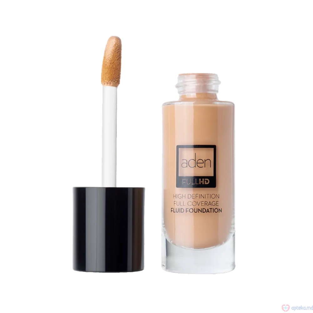 Fond de ten Aden Full HD Fluid Foundation №4 NATURAL 20ml