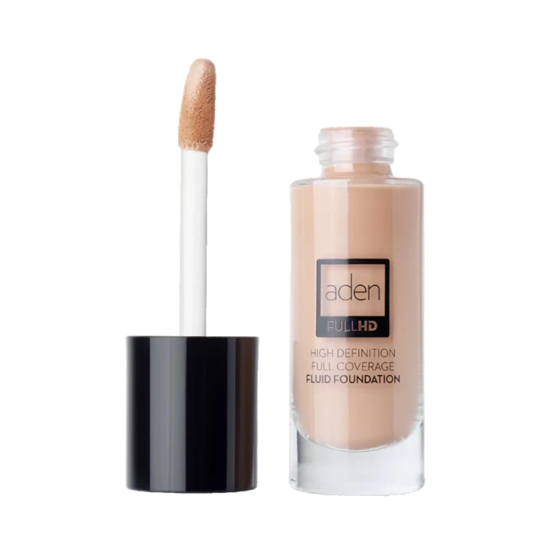 Тональный крем Aden Full HD Fluid Foundation №2 IVORY 20мл