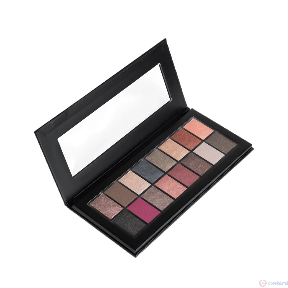 Палетка теней для век Aden Eyeshadow Palette 16 shades №2 SMOKY