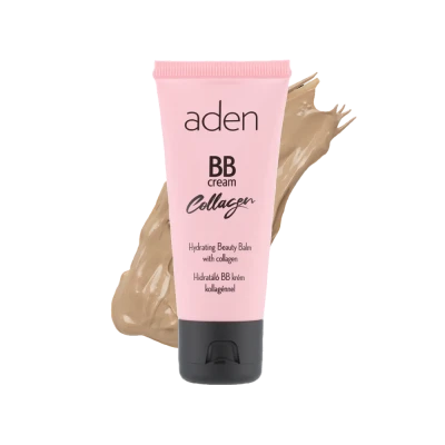 Fond de ten Aden BB Cream cu colagen №2 BEIGE 30ml