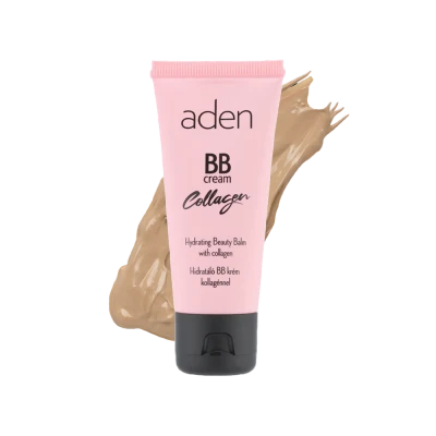 Fond de ten Aden BB Cream cu colagen №3 SAND 30ml