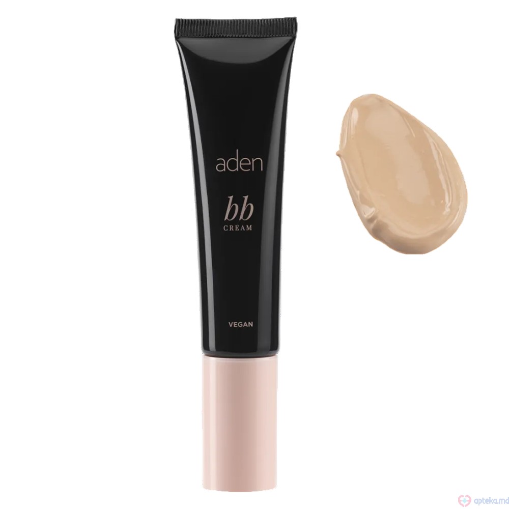 Fond de ten Aden BB Cream №1 PORCELAIN 35ml