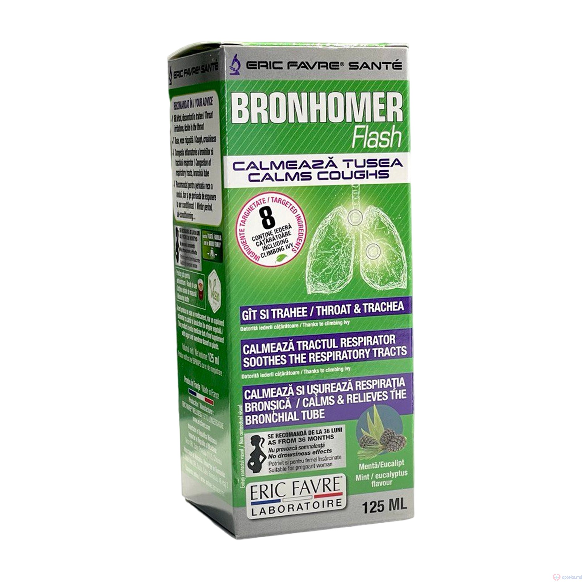 Bronhomer sirop 125ml N1