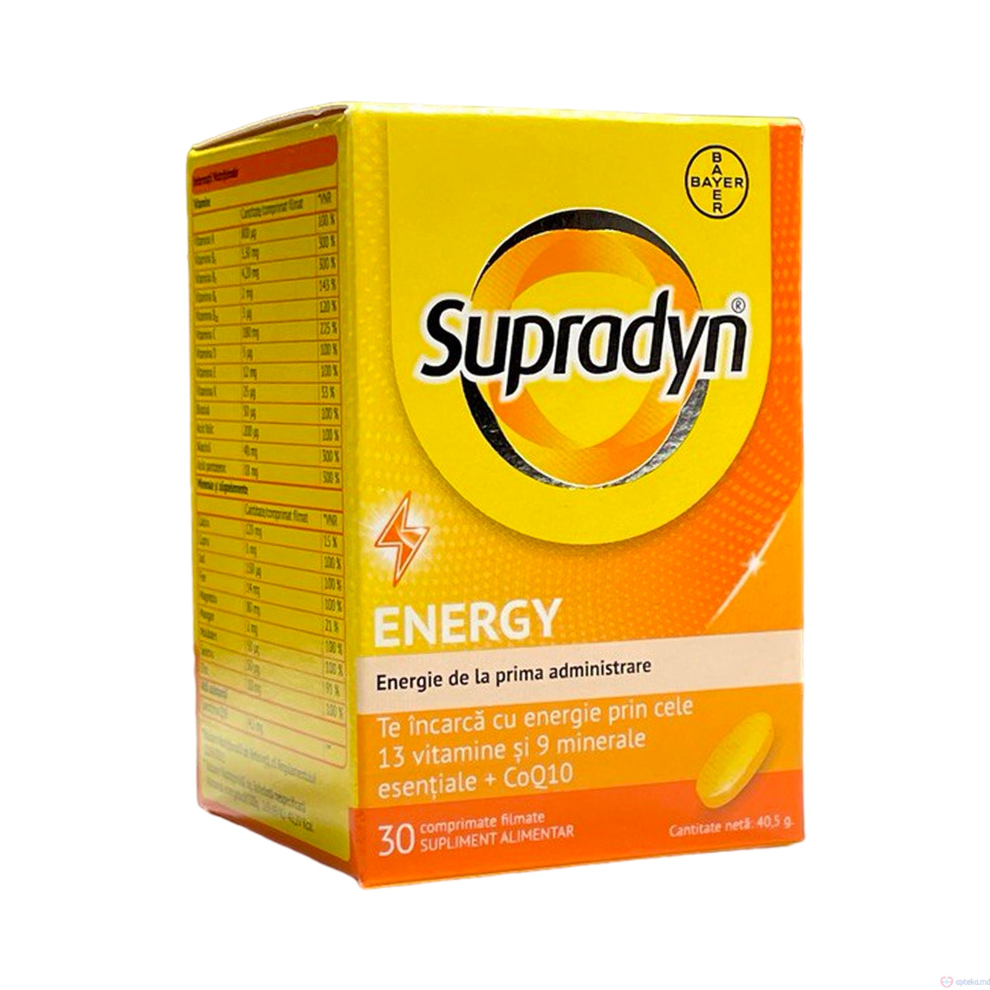 Supradyn Energy Coenzima Q10 comp. film. N30