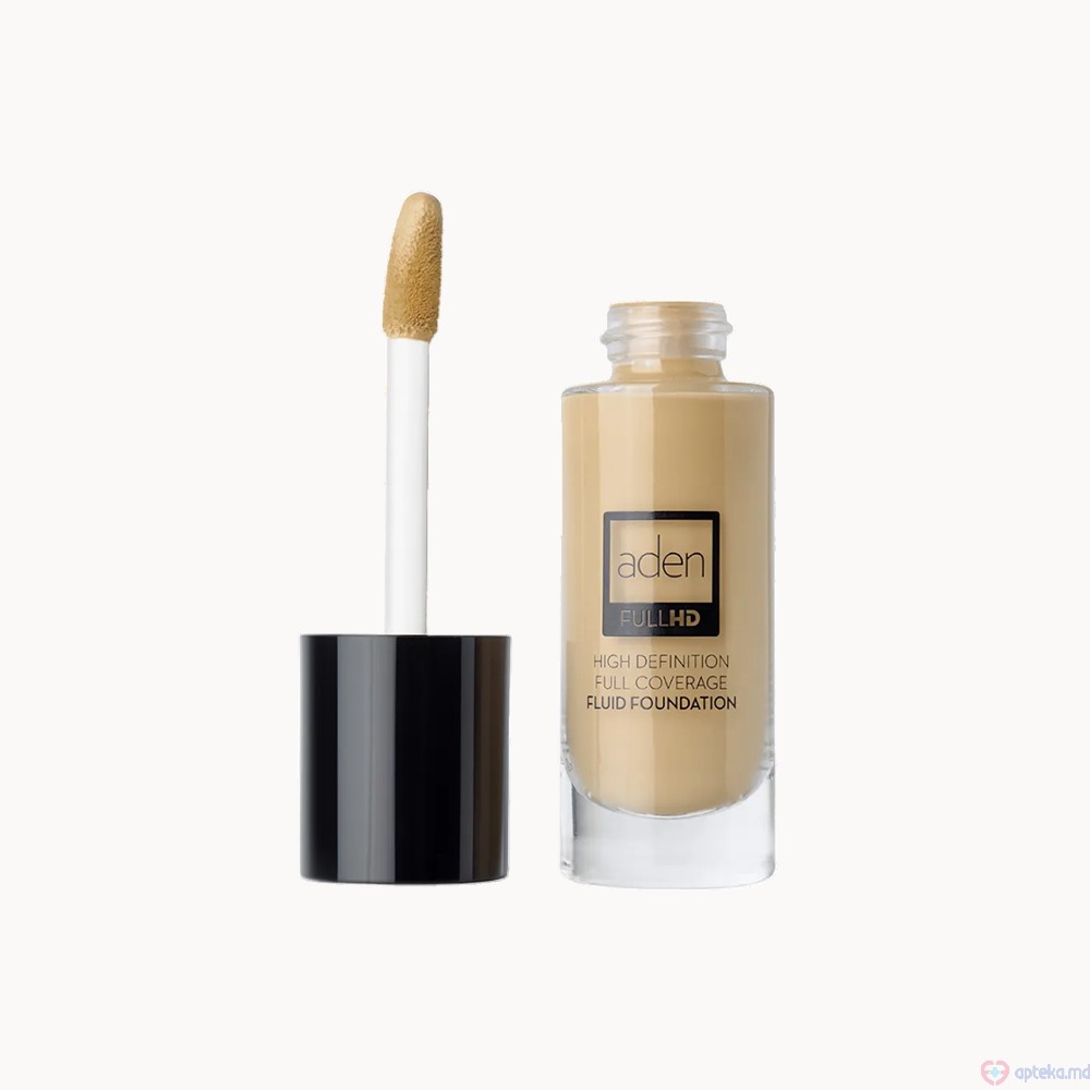 Тональный крем Aden Full HD Fluid Foundation №3 BEIGE 20мл