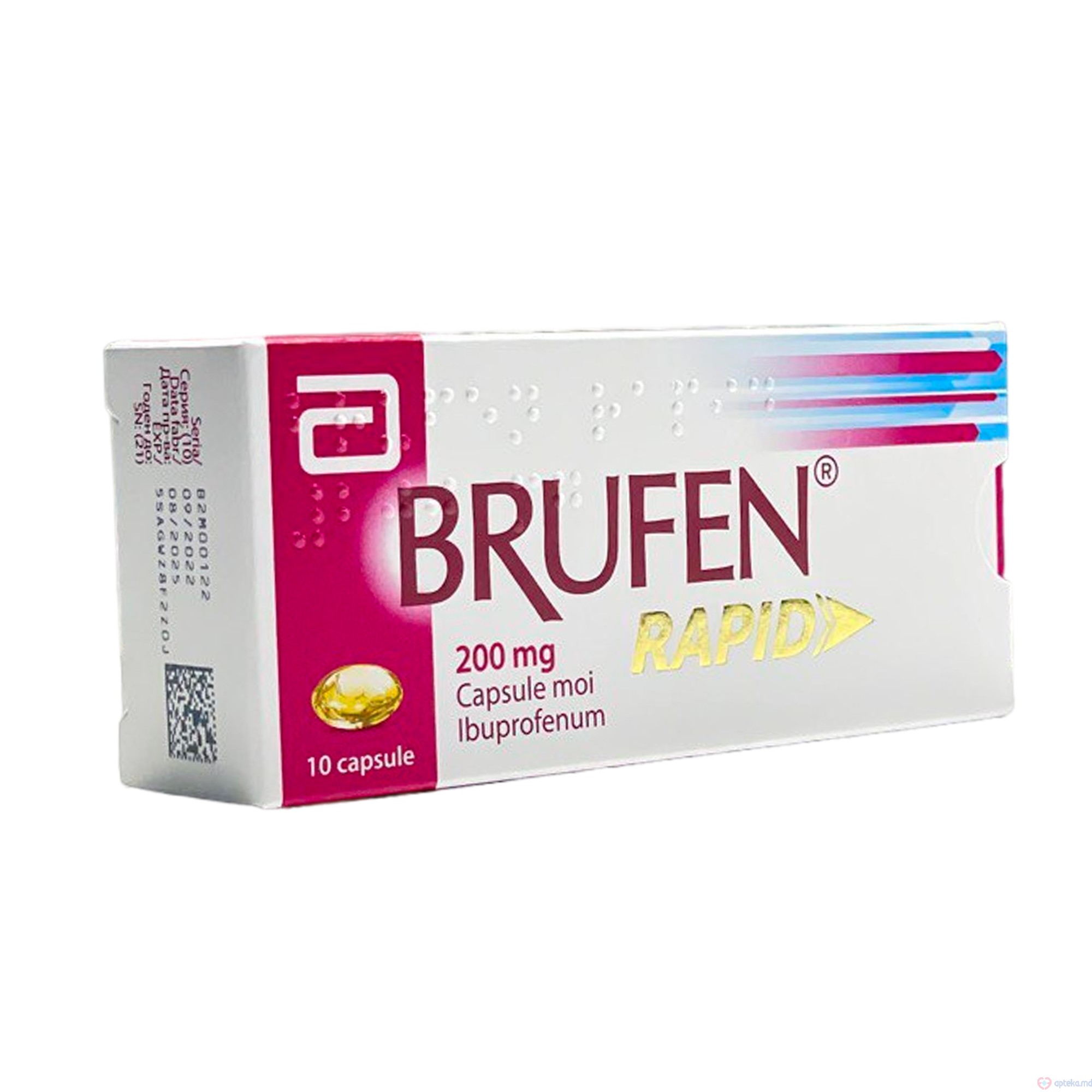 Brufen Rapid capsule moi 200 mg N10