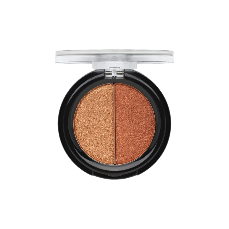 Тени для век Aden Shine Eyeshadow Powder Duo №2 BRONZ