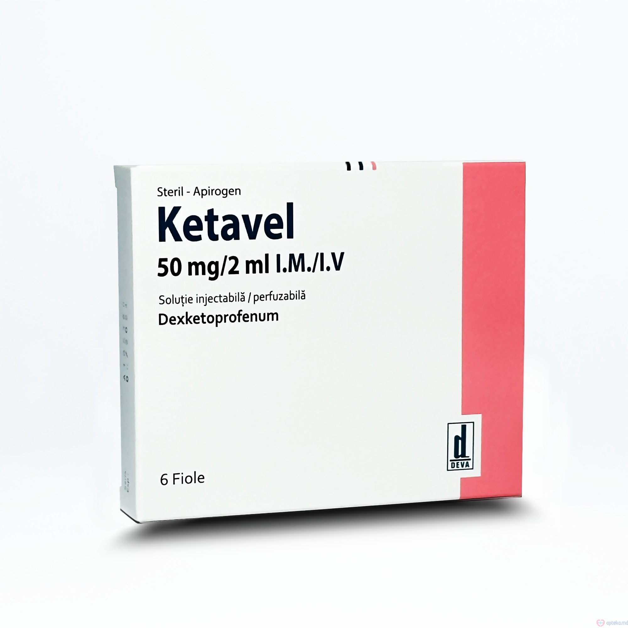 Ketavel solutie injectabila/perfuzabila 50 mg/2 ml 2ml N6