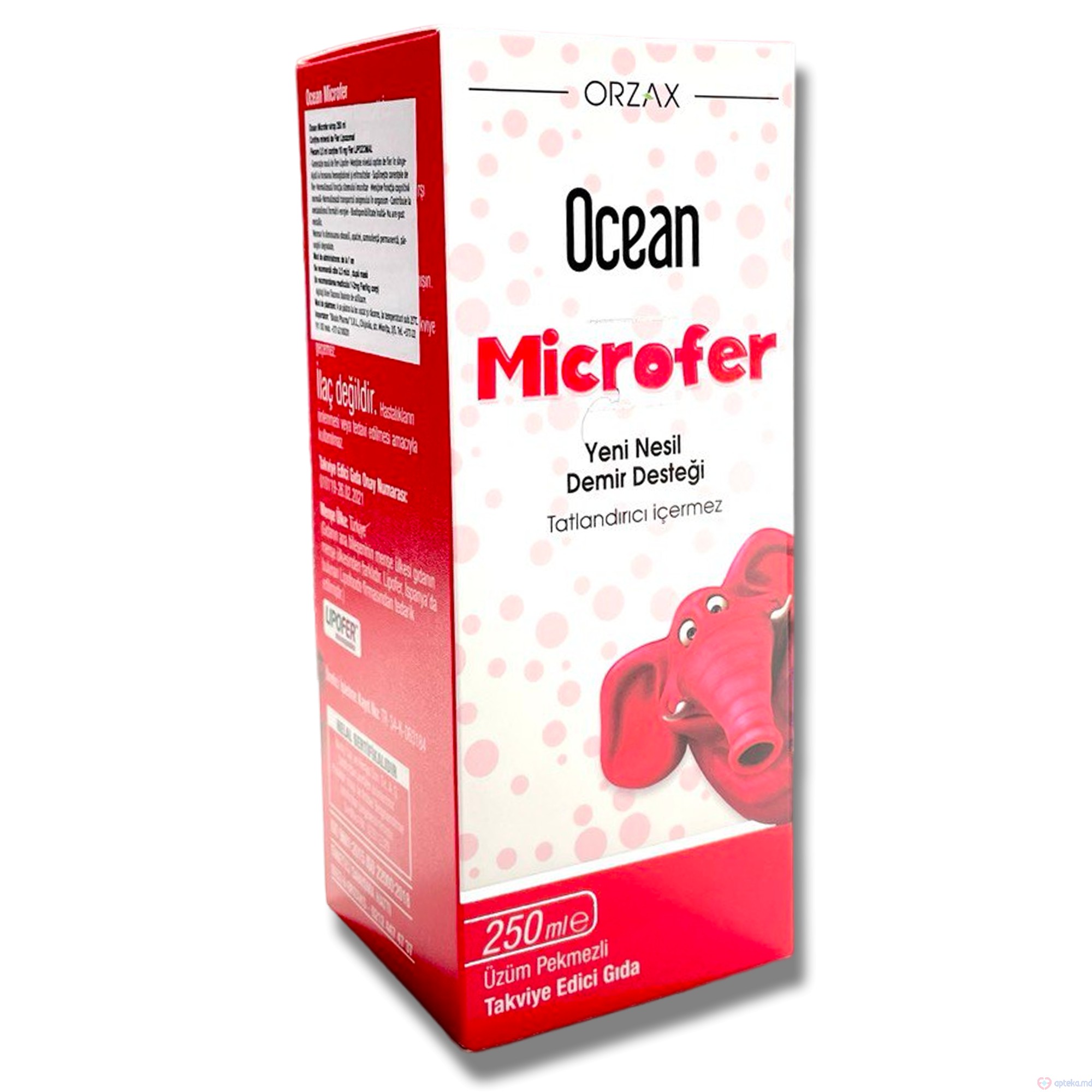 Ocean Microfer sirop 250 ml