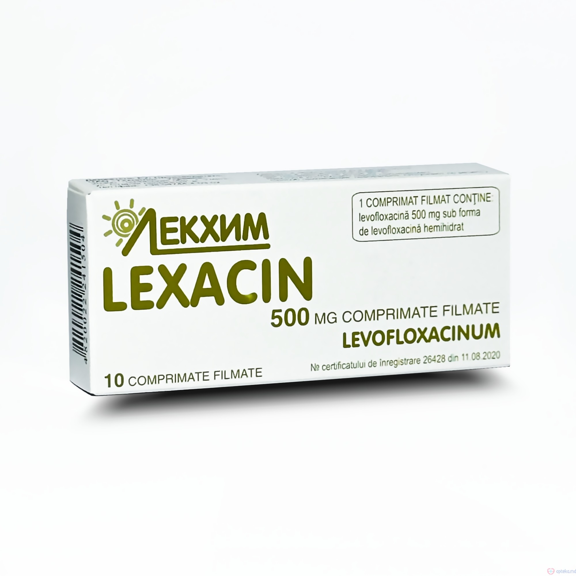 Lexacin comp. film. 500 mg N10