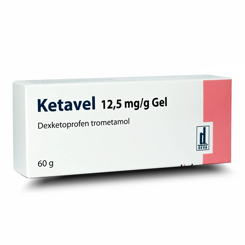 Кетавель, гель 12.5мг/г, 60 г Кетавель, гель 12.5мг/г, 60 г