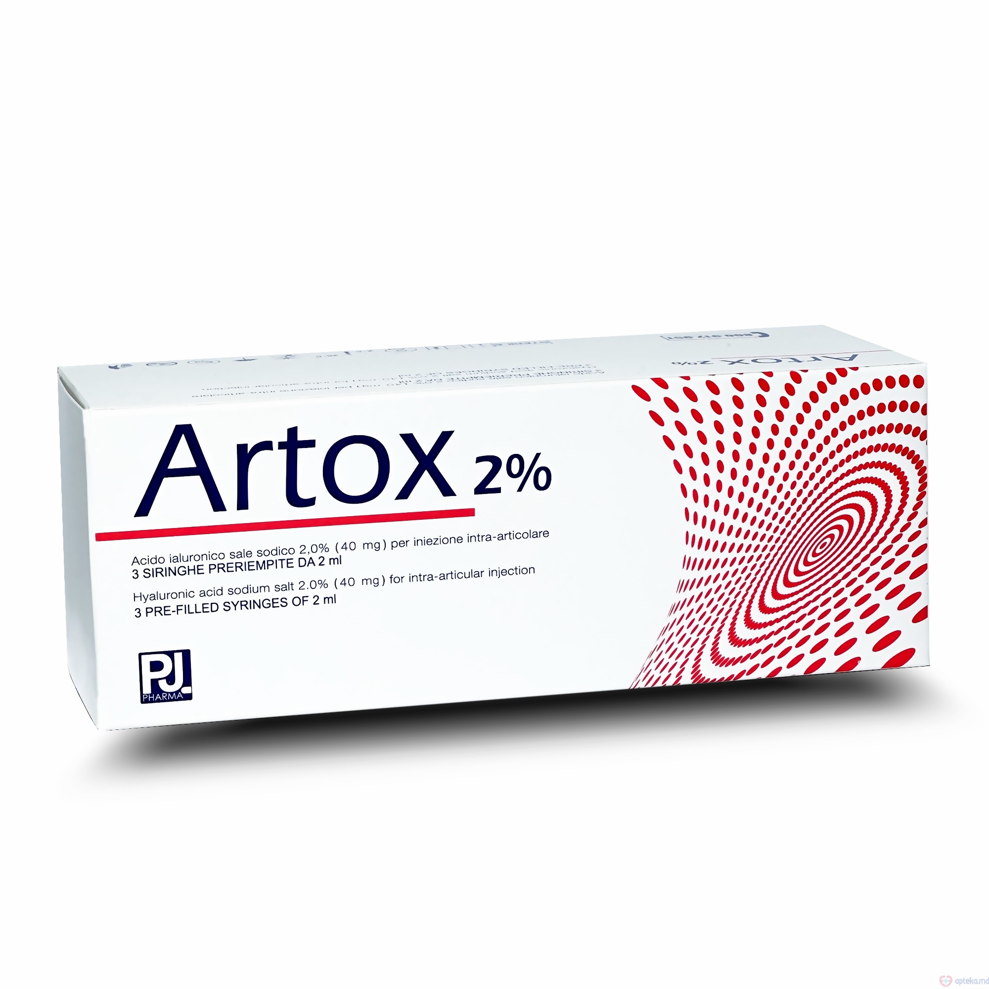 Artox 2% (40 mg) sol. inj. 2ml N3