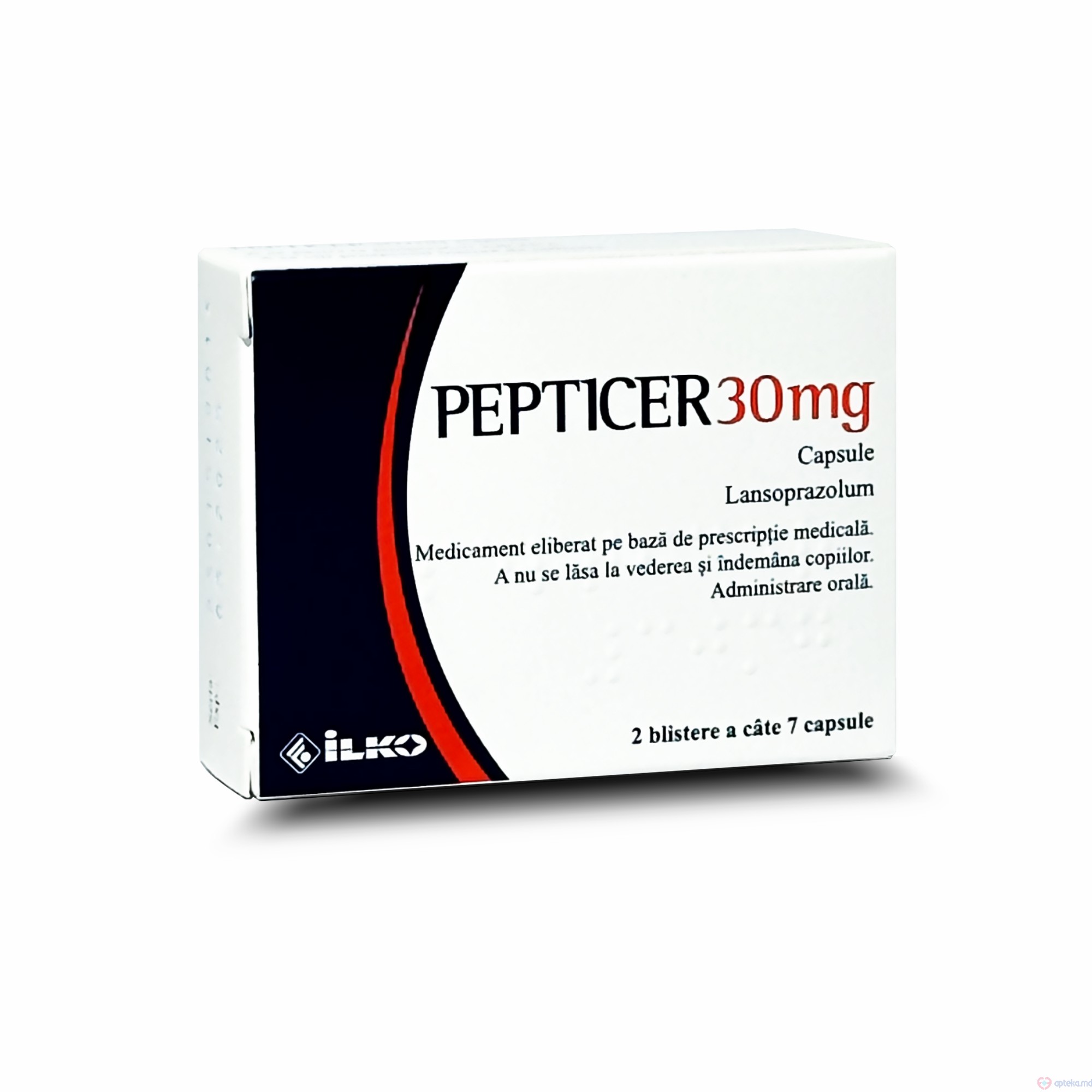 Pepticer 30 mg capsule 30 mg N7x2