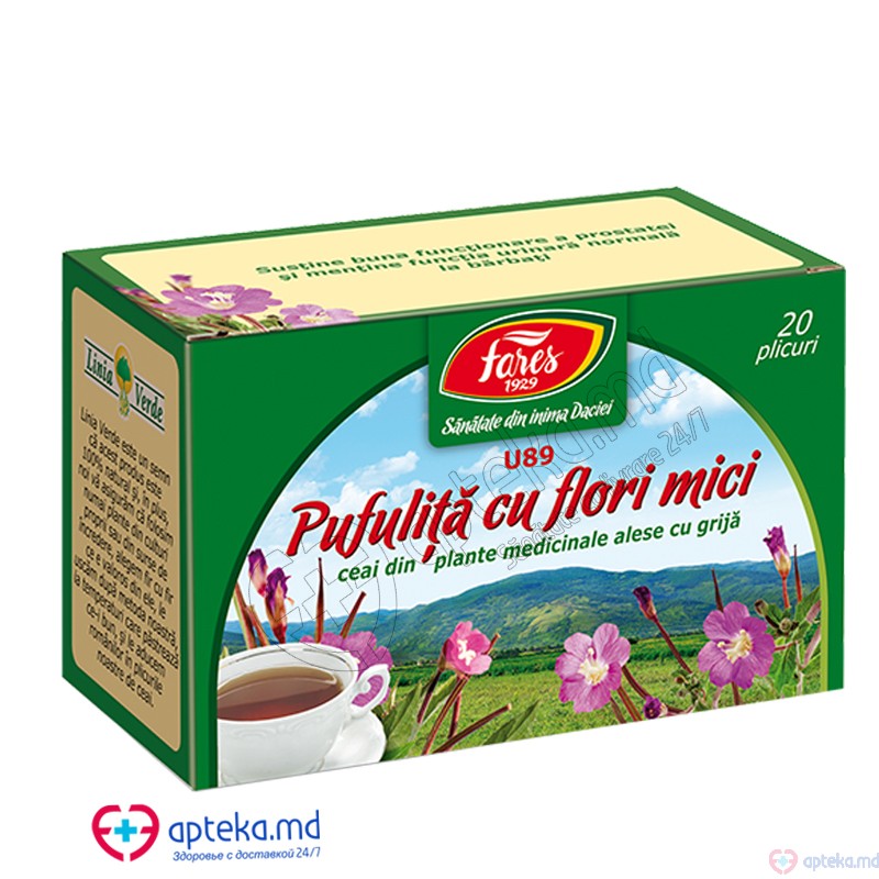 Ceai  Fares Pufulita cu Flori mici (prostatita) 1g N20