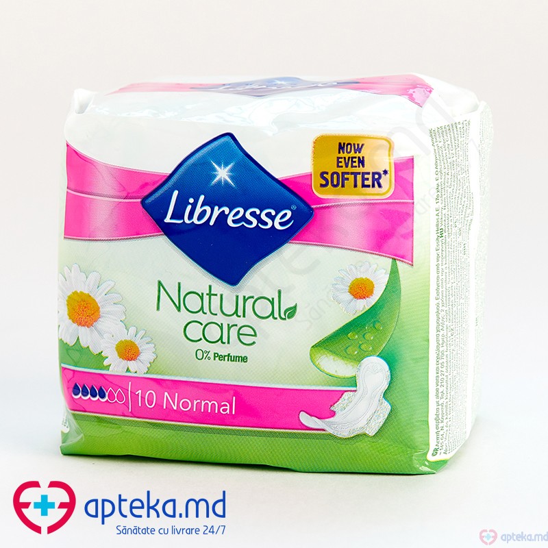 Прокладки Libress Natural Care Normal N10