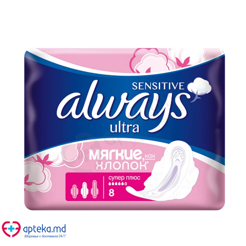 Прокладки Always Ultra Super Plus 5 кап N8 Прокладки Always Ultra Super Plus 5 кап N8