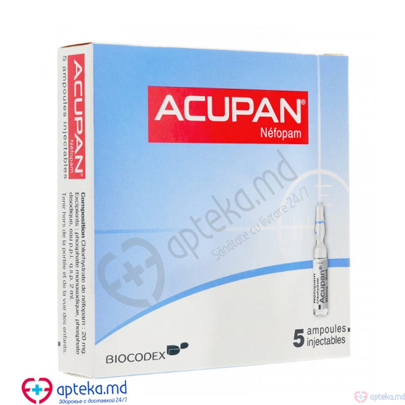 Acupan sol. inj. 20 mg/2 ml 2 ml N5