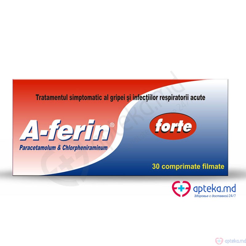 A-ferin Forte comp. film. 650 mg + 4 mg N15x2