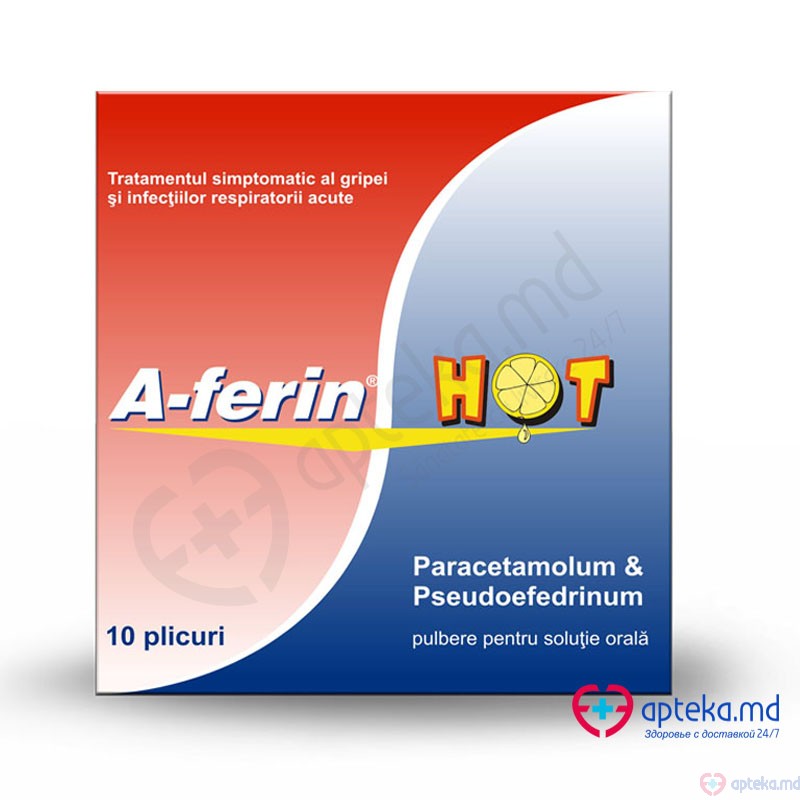 A-ferin HOT pulb./sol. orala 500 mg + 60 mg N10