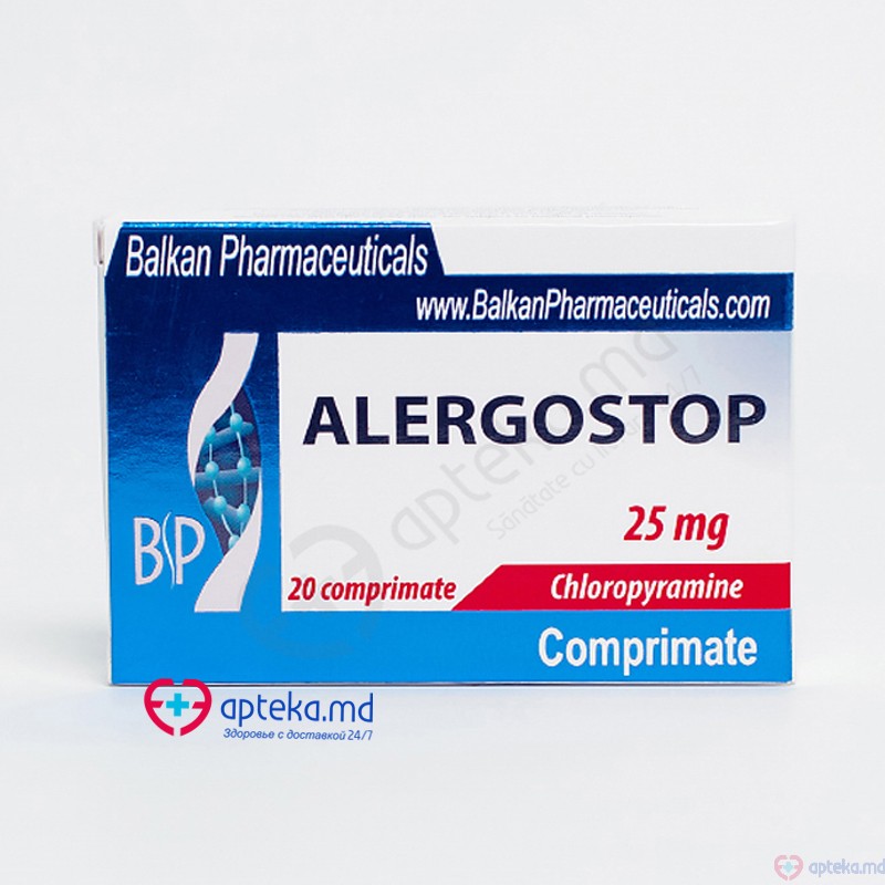 Alergostop comp. 25 mg N20