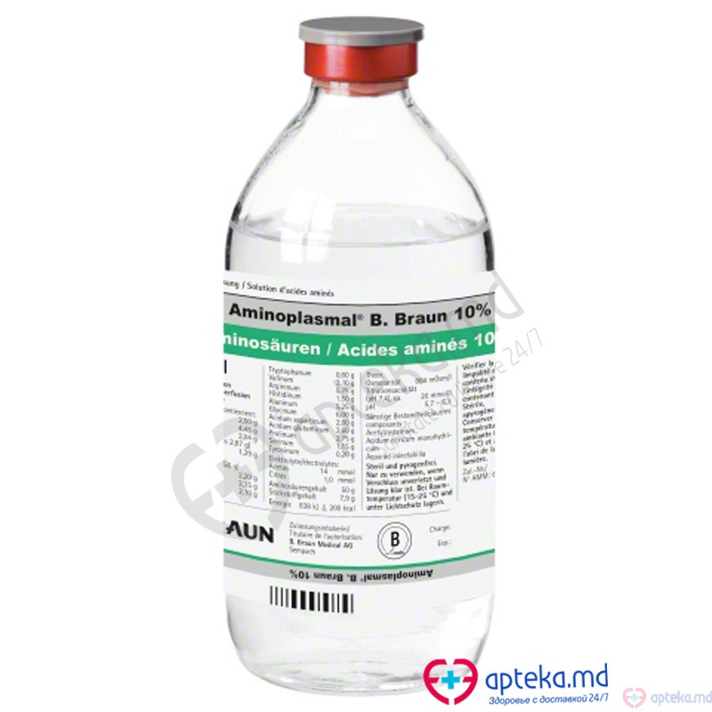 Aminoplasmal B. Braun10% E sol. perf. 10% 500 ml N1