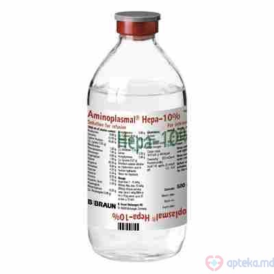 Aminoplasmal Hepa 10% sol. perf. 10% 500 ml N1