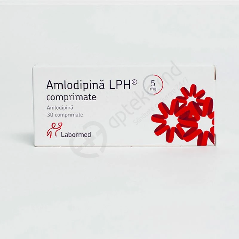 Амлодипин LPH, таб 5 мг, N10x3 Амлодипин LPH, таб 5 мг, N10x3