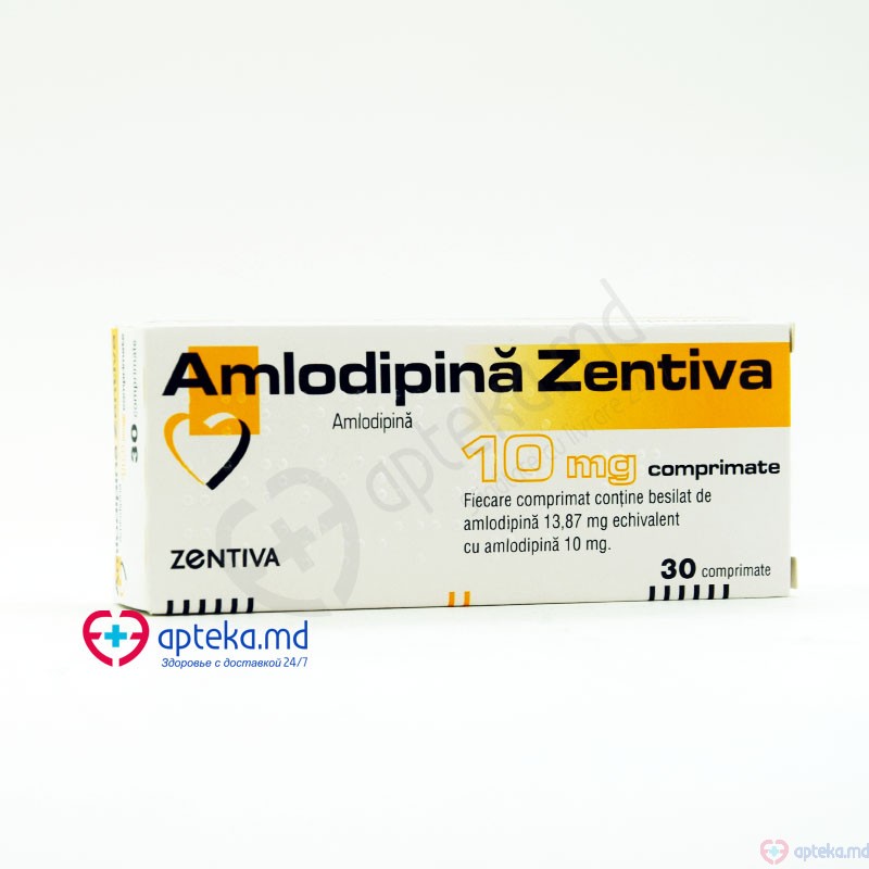 Amlodipina Zentiva 10 mg comp. 10 mg N10x3