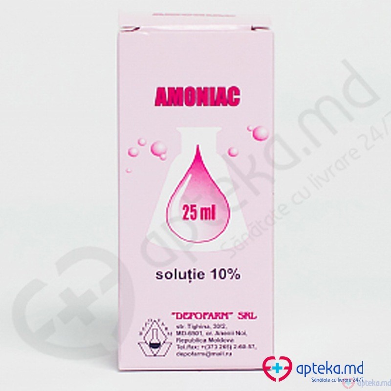 Amoniac sol. 10 % 25 ml N1