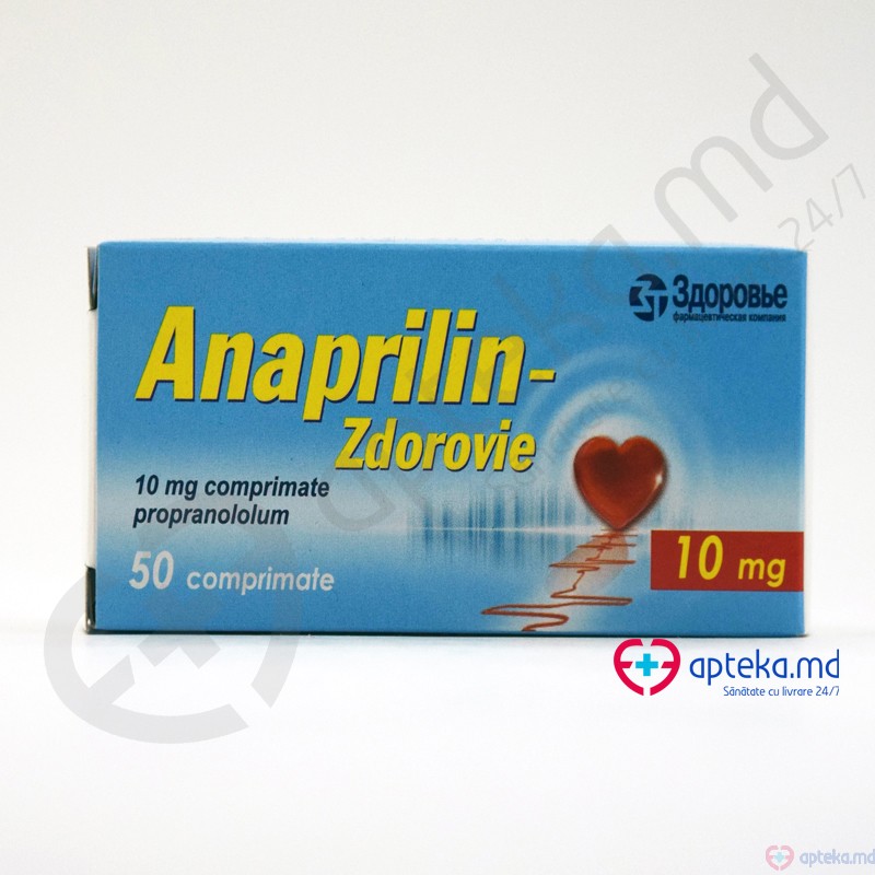 Anaprilin-Zdorovie comp. 10 mg N10x5