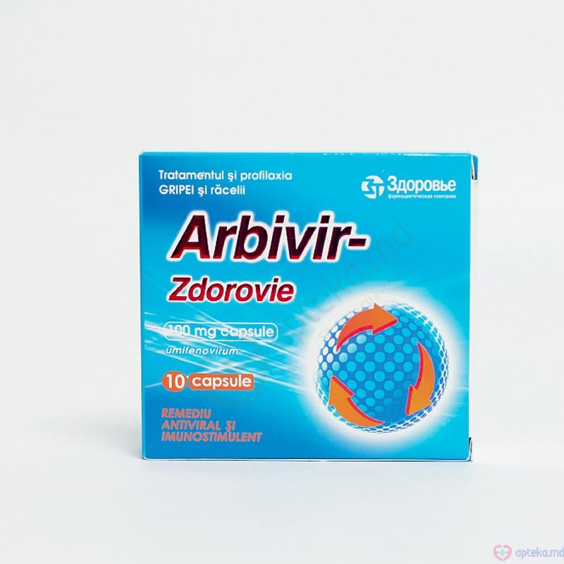 Arbivir-Zdorovie caps. 100 mg N10