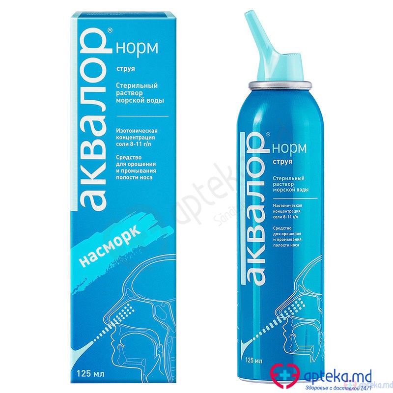 Aqualor Norm spray naz.,sol.125ml