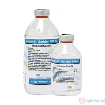 Arginina-Sorbitol sol. perf. 12,5 g + 25 g 250 ml N1