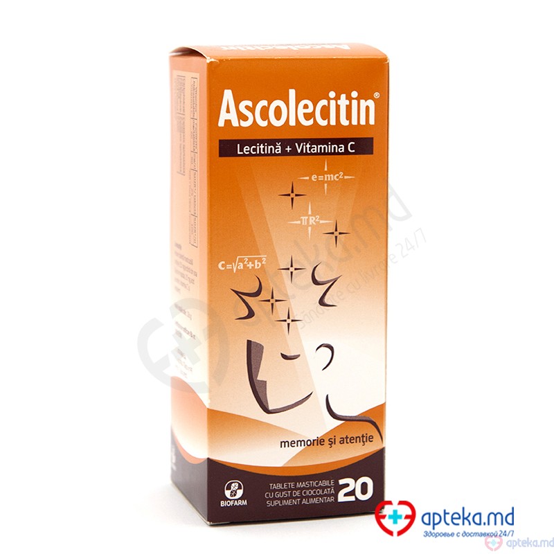 Ascolecitin comp. masticab.  N5x4