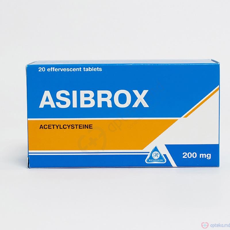 Asibrox comp. eferv. 200 mg N2x10