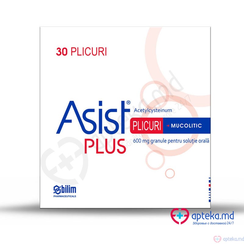 Asist Plus gran./sol. orala 600 mg/3 g N2x15