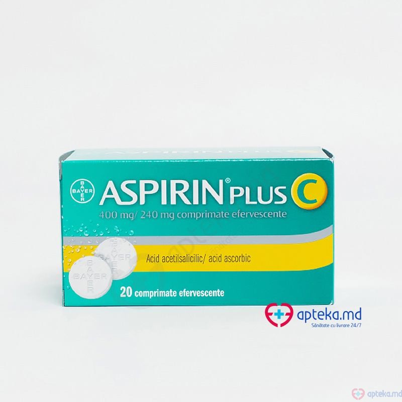 Aspirin Plus C comp. eferv. 400 mg + 240 mg N2x10