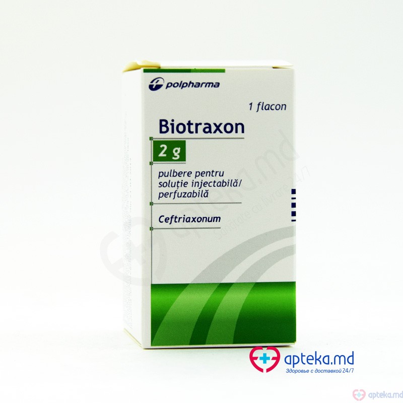 Biotraxon pulb./sol. inj./perf. 2 g N1