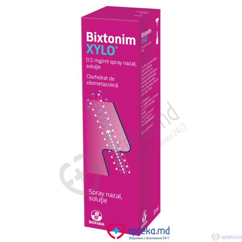 Bixtonim  Xylo spray  naz. 0.05% 10ml