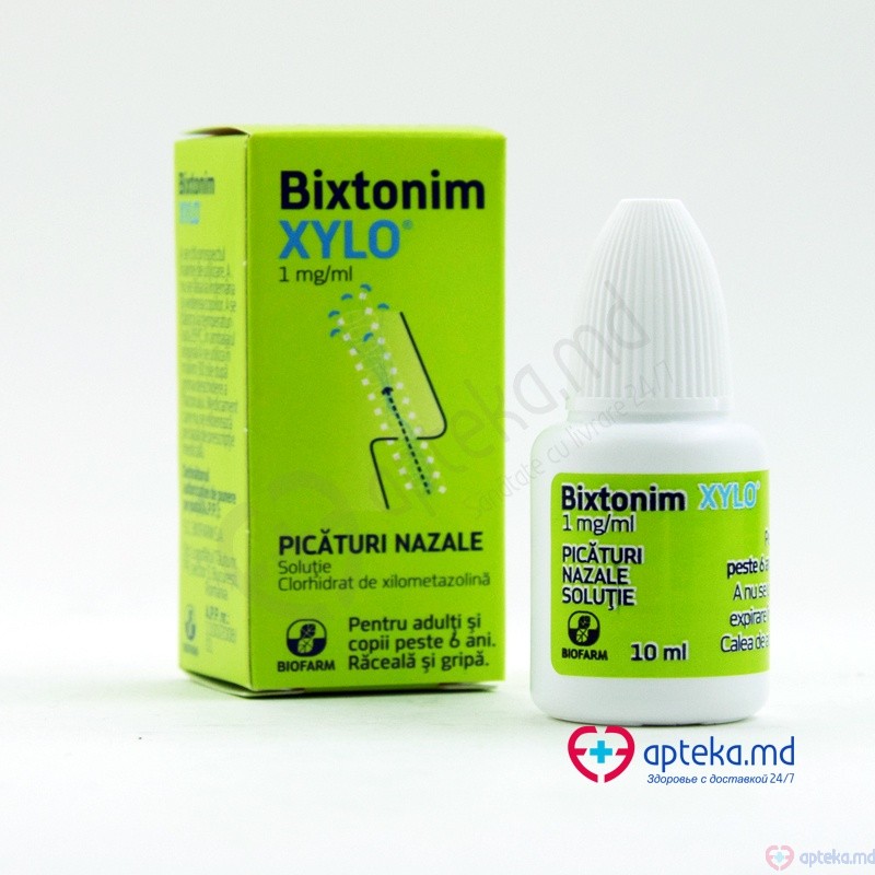 Bixtonim Xylo pic. naz., sol. 1 mg/ml 10 ml N1