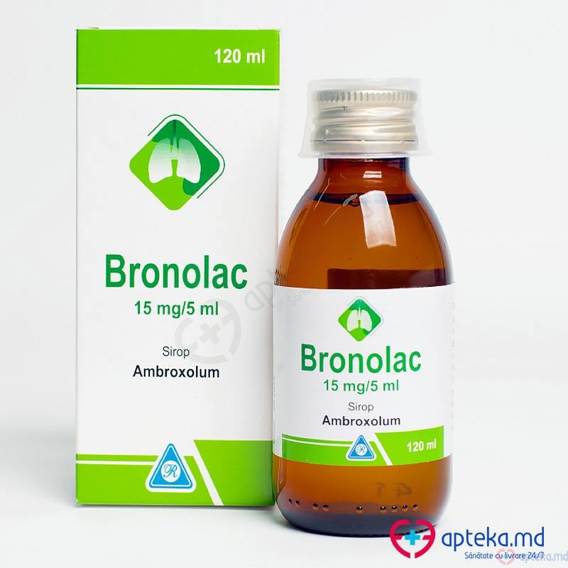 Bronolac sirop 15 mg/5 ml 120 ml N1