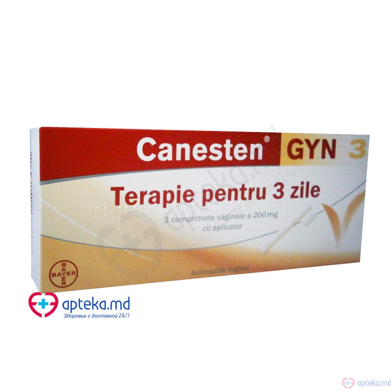 Canesten Gyn 3 comp. vag. 200 mg N3