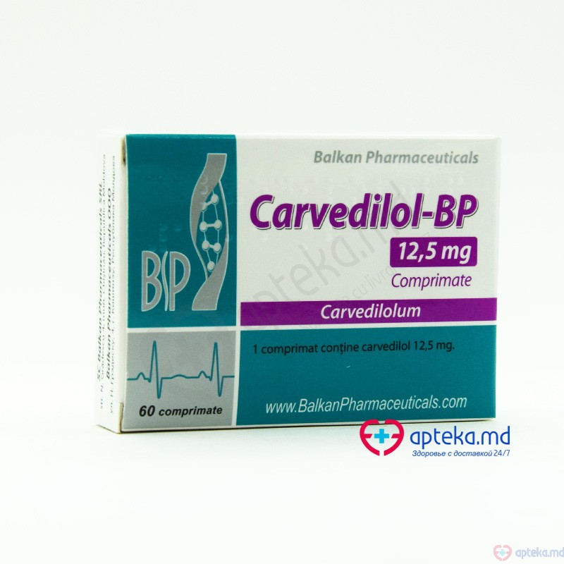 Carvedilol comp. 12,5 mg N20x3