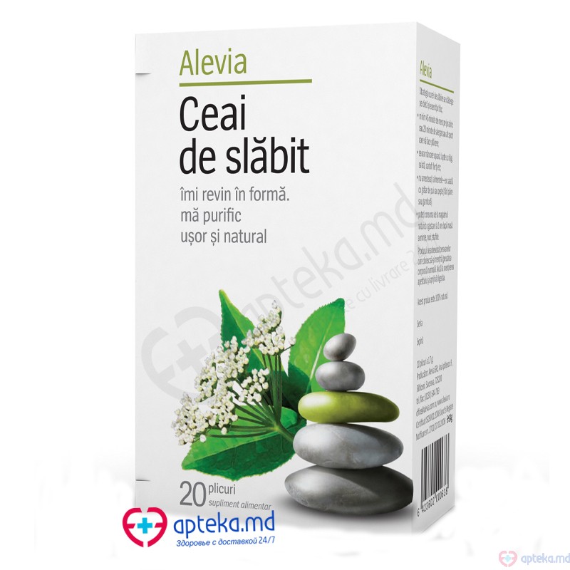 Ceai Alevia de slabit 1.7 g N20 prod.vegetal