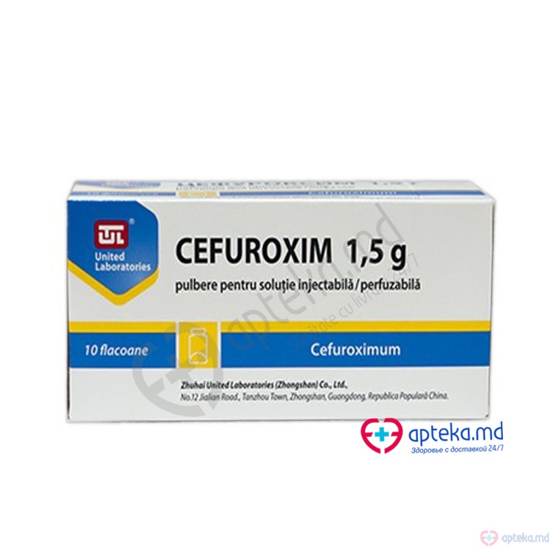 Cefuroxim pulb./sol. inj. 1,5 g N10