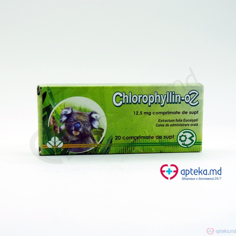 Chlorophyllin-OZ comp. de supt 12,5 mg N10x2