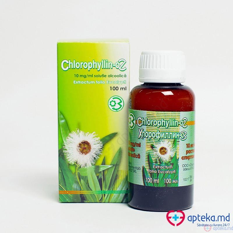 Chlorophyllin-OZ sol. alc. 10 mg/ml 100 ml N1