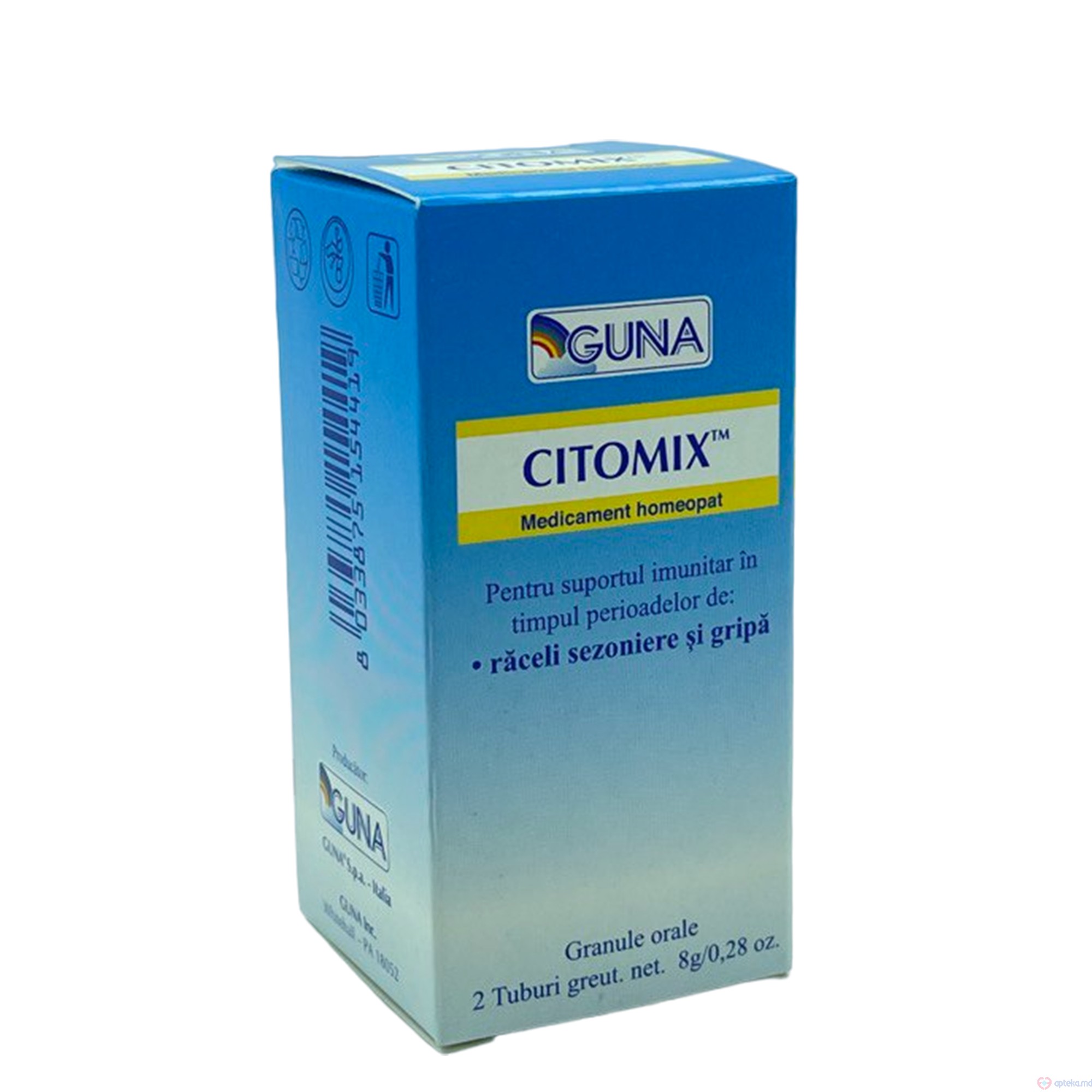 Citomix gran. homeopate 4 g N2