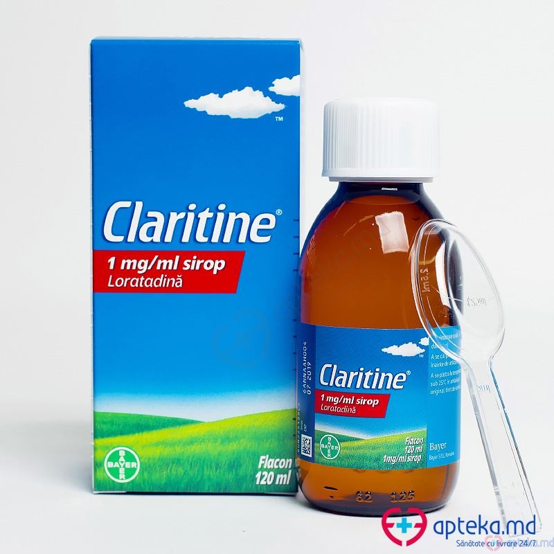 Claritin sirop 1 mg/ml 120 ml N1