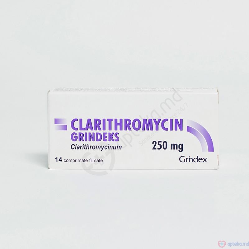 Claritromicin Grindeks comp. film. 250 mg N7x2